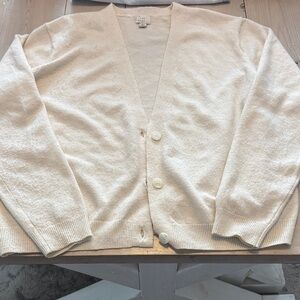 Women's A New Day Cream Knit Sweater Size Large. Super soft!